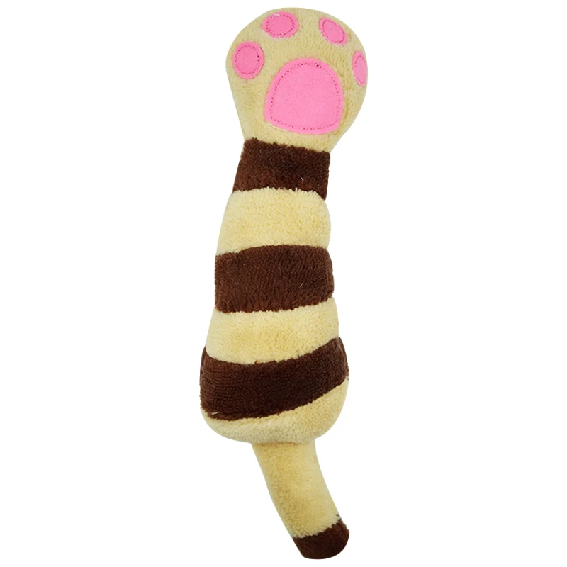 Brown Stripe Интерактивная забавная кошачья игрушка Когтеточка Жевательная Подушка кошка Мятная игрушка для котенка маленькая кошка мягкий плюш интересные игрушки для домашних животных - Цвет: Brown Stripe