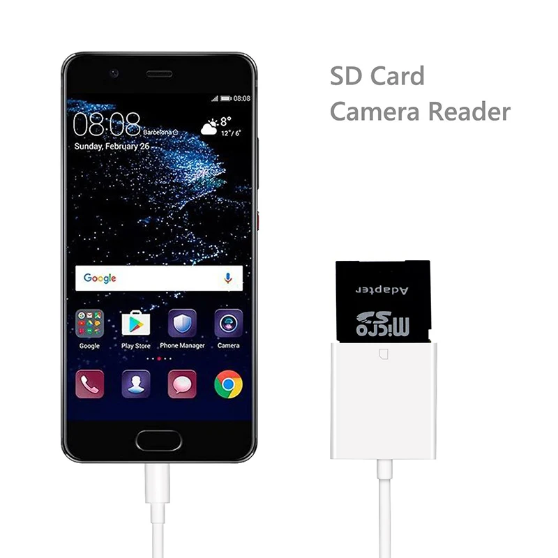 Reilim type c otg адаптер для телефона sd карта usb adaptador tipo камера фото разветвители ipad pro