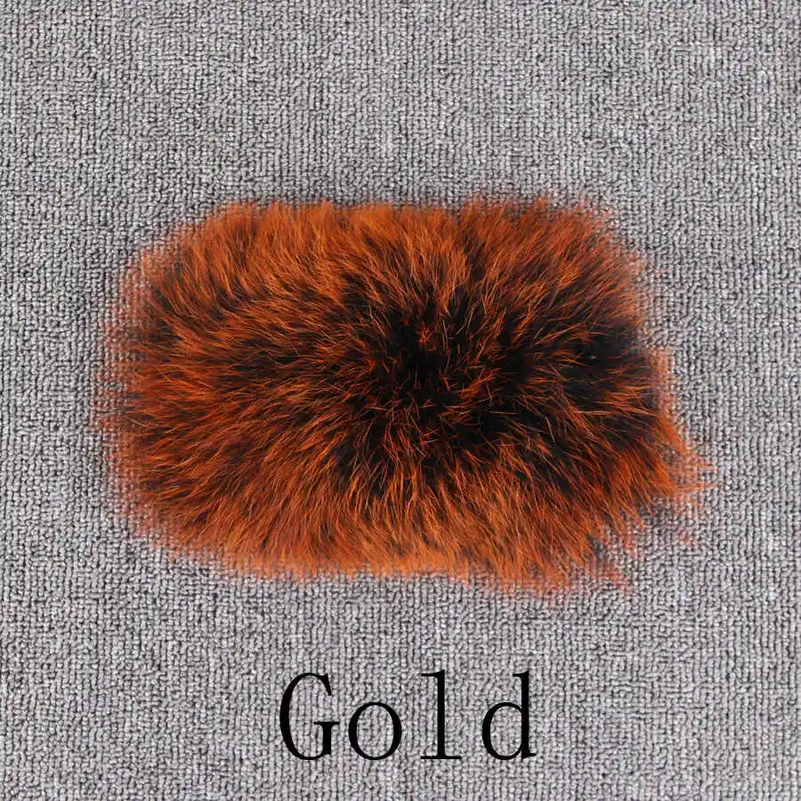 Розовый JAVA QC9438 натуральный Лисий Мех Жилет женский зимний модный жилет - Цвет: gold