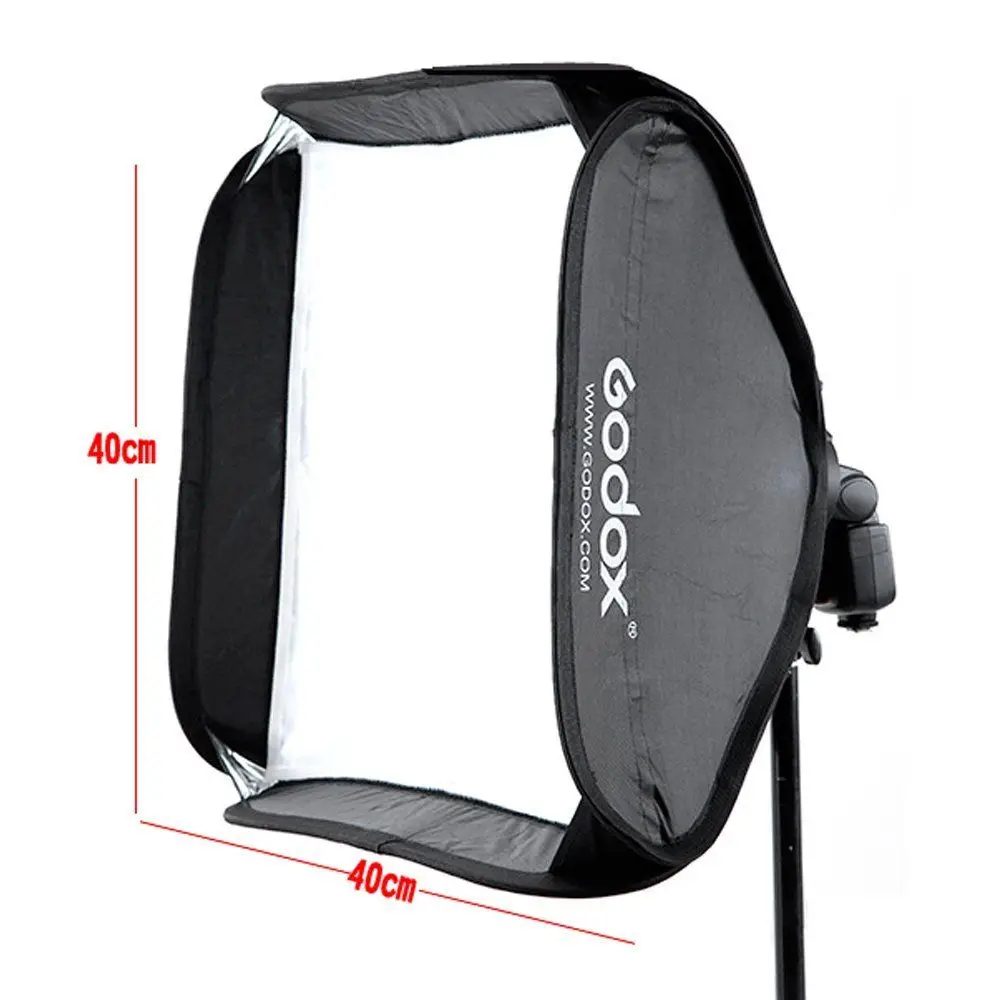 Сумка софтбокс Godox 40x40 см для камеры студийная вспышка подходит Bowens Elinchrom|camera flash