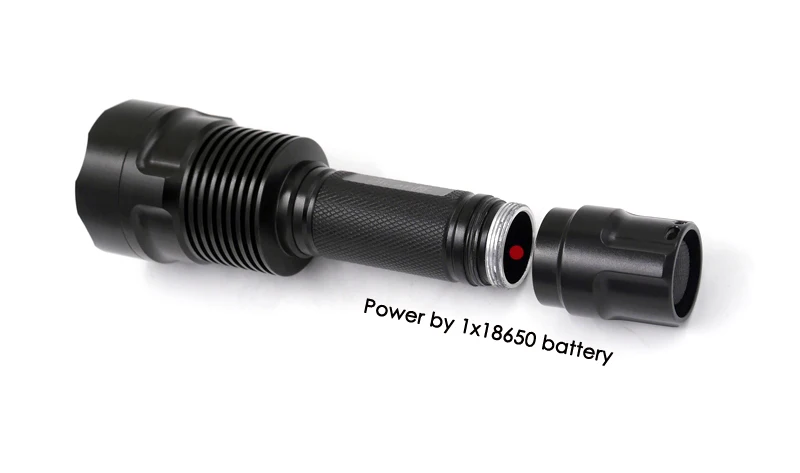 Manta Ray C12 Cree XM-L2 U3 12* AMC7135 1-режим 4200mA светодиодный Охота фонарик лампы+ Тактический пульт дистанционного управления переключатель+ Зарядное устройство+ Сфера пушка