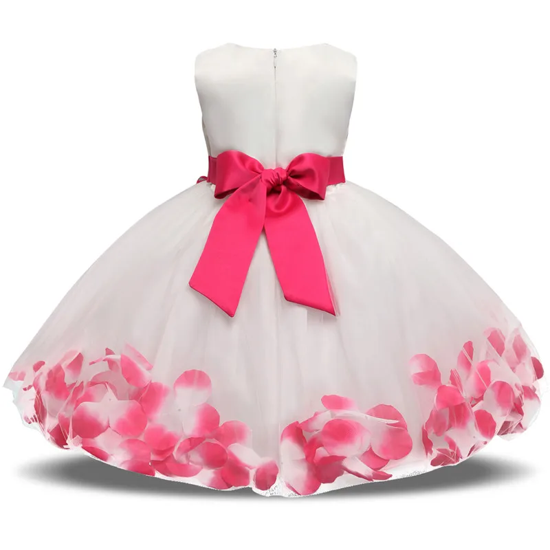 Платье на крестины для новорожденных девочек тюлевые Свадебные платья маленьких