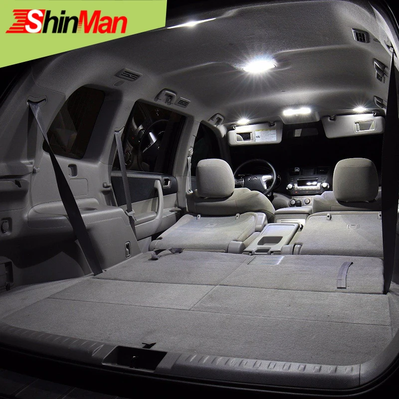 ShinMan 5x светодиодный светильник для автомобиля салона Toyota Echo 2000-2005 чтения |