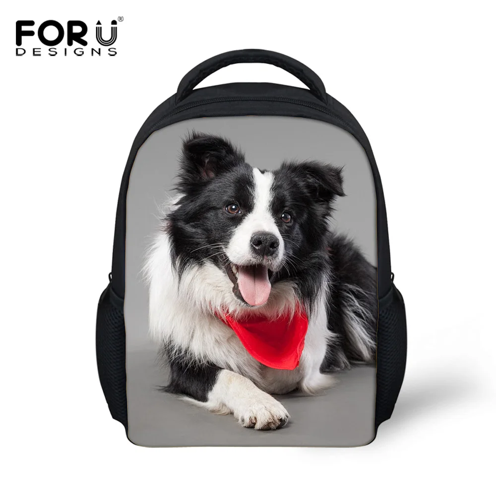 

FORUDESIGNS Children Animal School Bags Cute 3D Shepherd Dog Kids Book Schoolbag For Girls Boys Backpacks Mochilas Infantil Bag