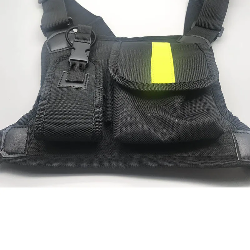Radio Harness chest Front Pack Pouch Holster Carry bag for Baofeng UV-5R UV-82 UV-9R BF-888S TYT Motorola Walkie Talkie Wouxun