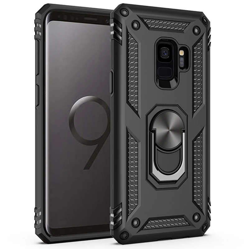 Роскошный защитный мягкий ударопрочный чехол для samsung Galaxy S9 S8 10 Plus S10e Note 8 9 A7 2018