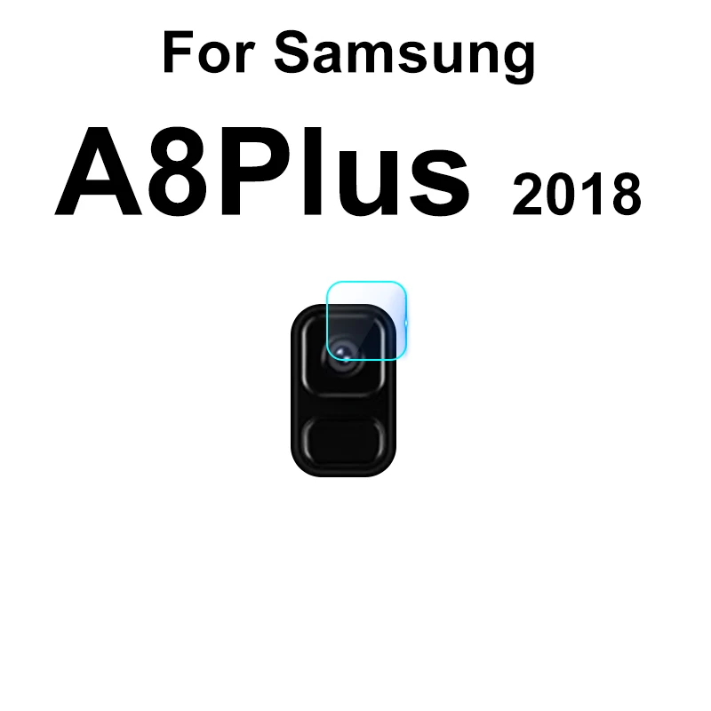 A8 Plus 2018 2 шт. Камера объектив из закаленного Стекло протектор для samsung Galaxy A10 A20 A30 A40 A50 A60 A70 M30 M20 S10E S10 плюс A7 с уровнем твердости 9H Стекло - Цвет: A8 Plus 2018