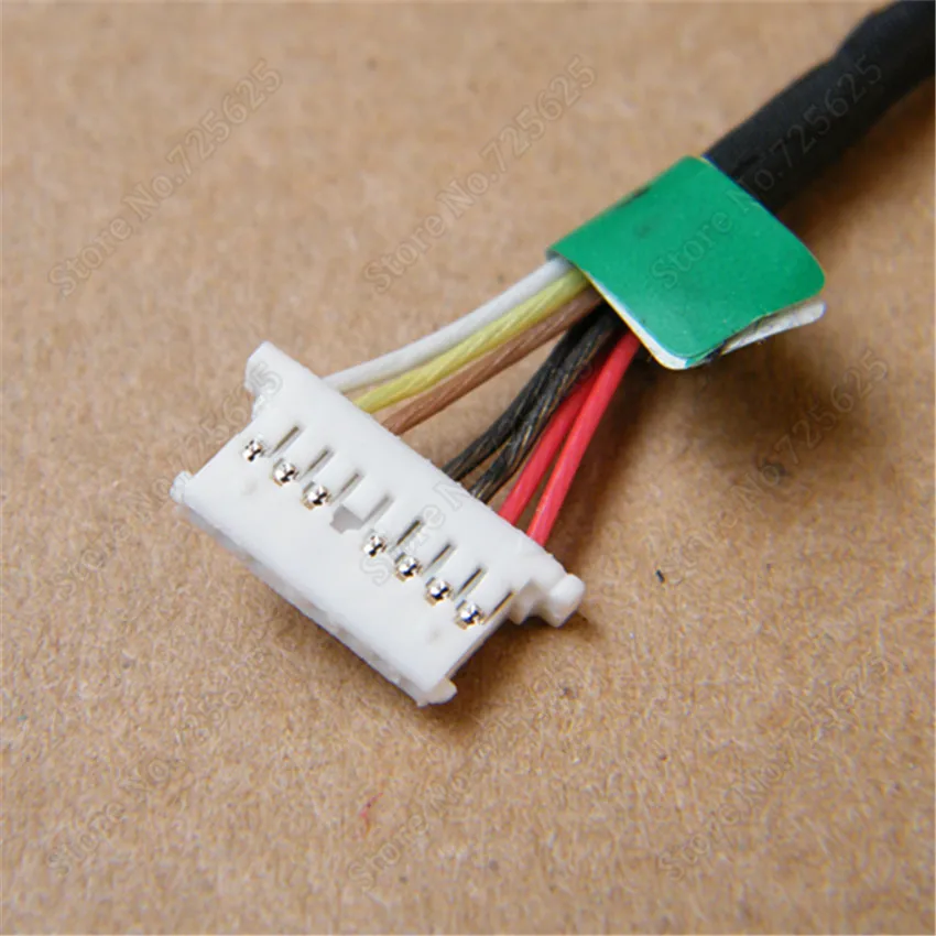 Шлейф с разъемом питания переменного тока для HP 14 AK AK010 TPN I120 C125 DC IN CABLE socket port x1pcs|dc