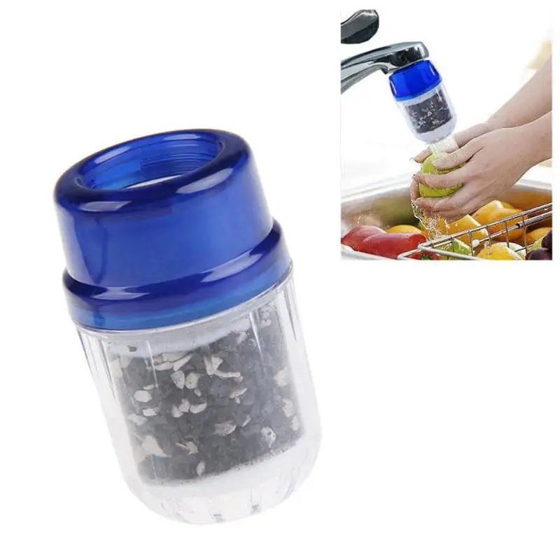 Kitchen Activated Carbon Water Filter Faucet Tap Household Purifier Remove Rust Sediment Filtering Suspended |