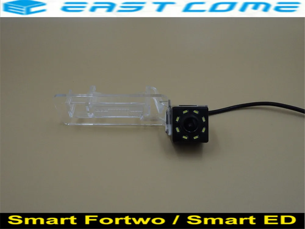 170 градусов объектив 8LED парковочная камера заднего вида для Mercedes Benz Smart Fortwo/Smart ED