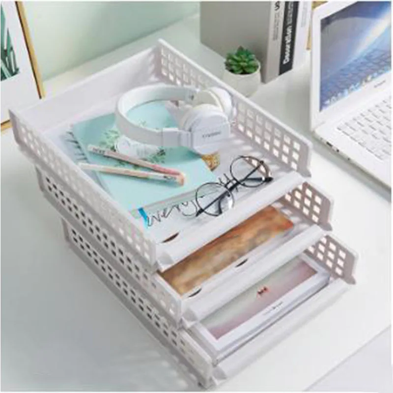 Съемный шкаф организатор одежда корзина для хранения Multi Слои стекируемые отсек