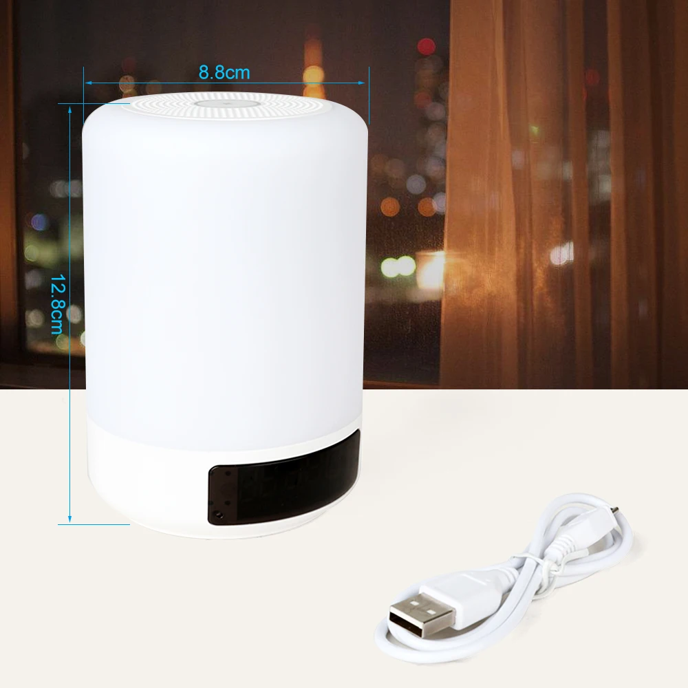 TOPROAD Bluetooth Динамик Красочный светодиодный свет беспроводная стерео умная