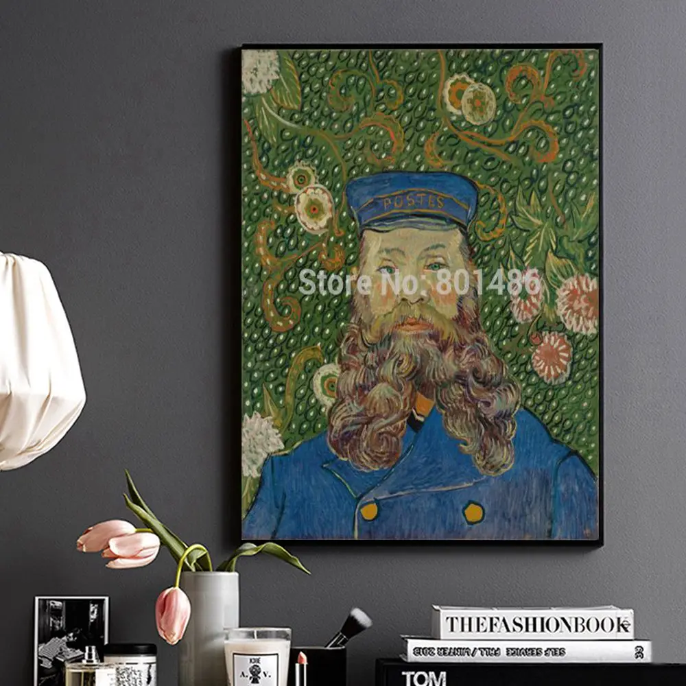 

Vincent Van Gogh Portrait Wall Art Canvas Print Poster Man Painting for Living Room Wall Decor Vintage Home Decoration Wholesale