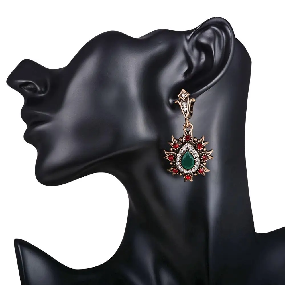 2016 Модные Винтажные Элегантные Роскошные Красивые Висячие серьги модные