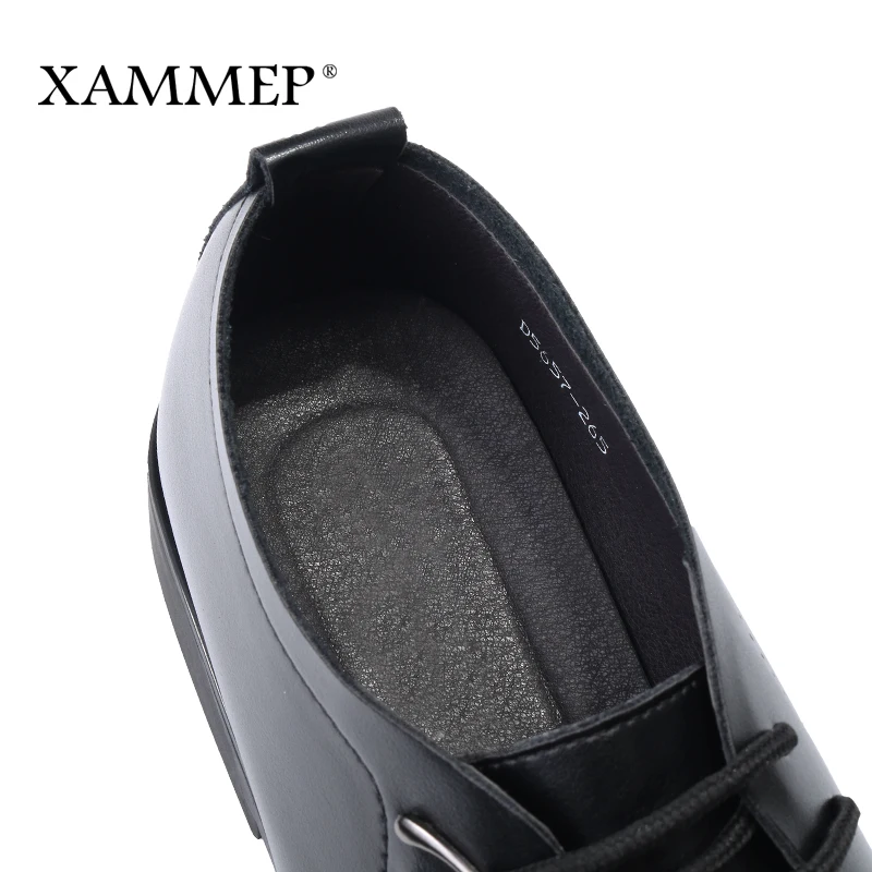 Кроссовки Xammep мужские кожаные брендовые кеды на плоской подошве Повседневная