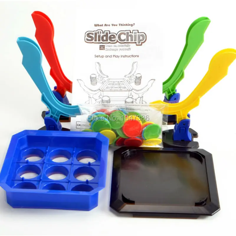 Новинка Gag Toys Family Fun Slide Chip Shooting настольные игры для детей и взрослых Набор
