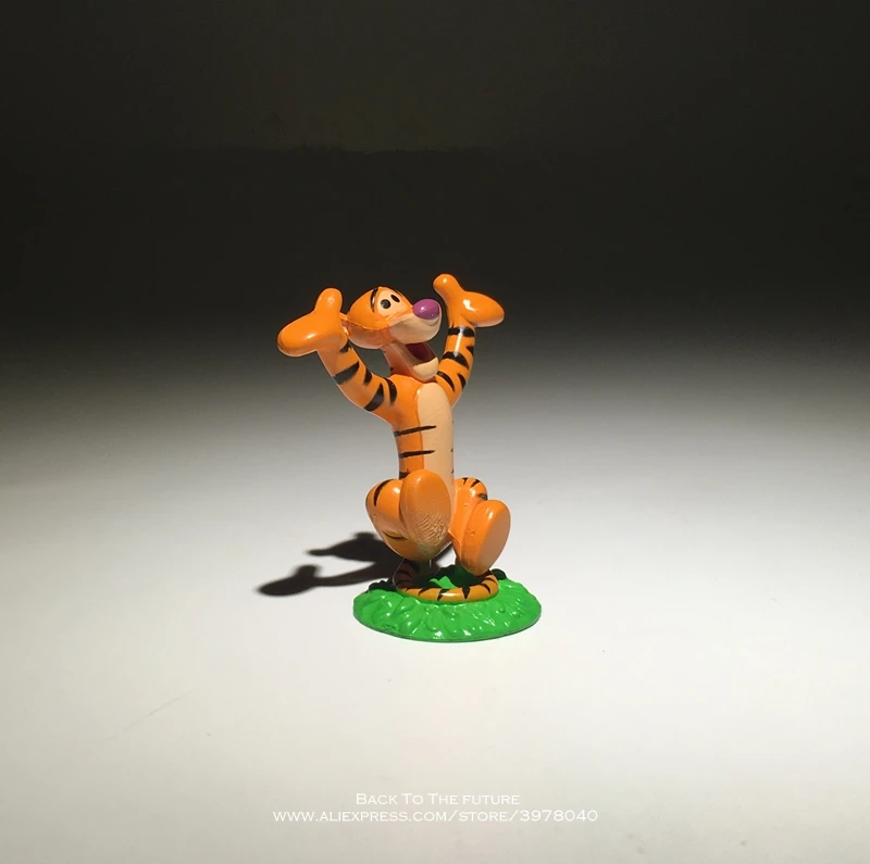 Дисней Винни Пух Тигра 4 5 см экшн-фигурка осанка коллекция украшений аниме