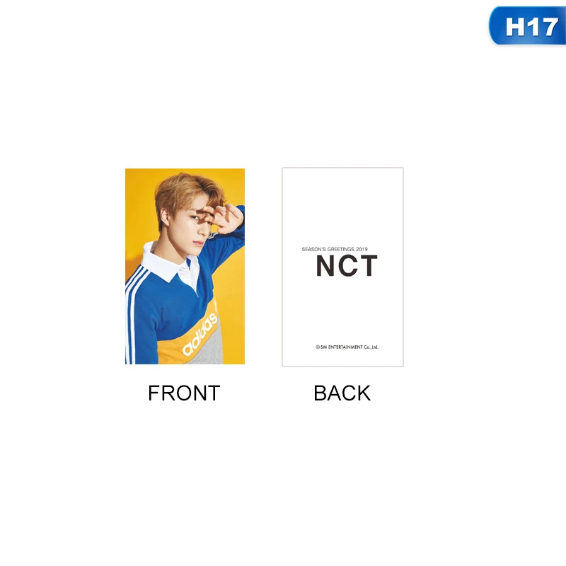 1 шт. KPOP NCT U 127 Empathy альбом Taeyong Mark автограф Фотокарта бумажные карты плакат