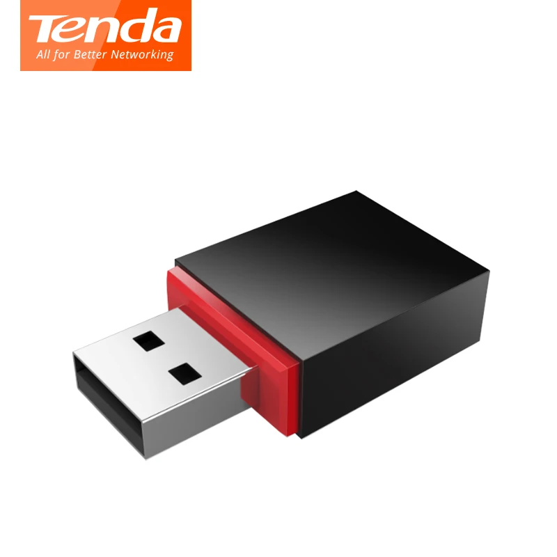 Мини адаптер Tenda U3 usb беспроводной сетевой 300 Мбит/с 2 0 портативная сетевая карта