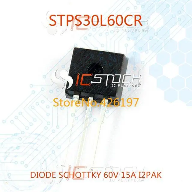 Бесплатная Доставка STPS30L60CR ДИОД ШОТТКИ 60 В 15А I2PAK 30L60 STPS30L60 3 ШТ.|diode laser hair removal