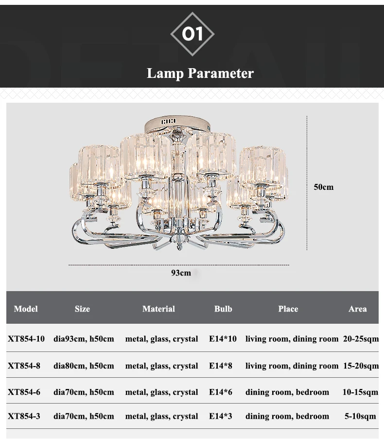 Современные хрустальные светодиодные люстры, хромированные металлические люстры для гостиной, светодиодные подвесные люстры, светильники для столовой, подвесные светильники