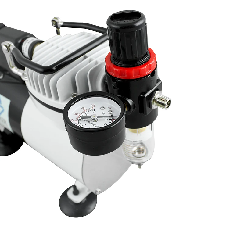 Компрессор Airbrush OPHIR Pro 110 В/220 В с вентилятором 0 3 мм Набор Аэрограф Двойного