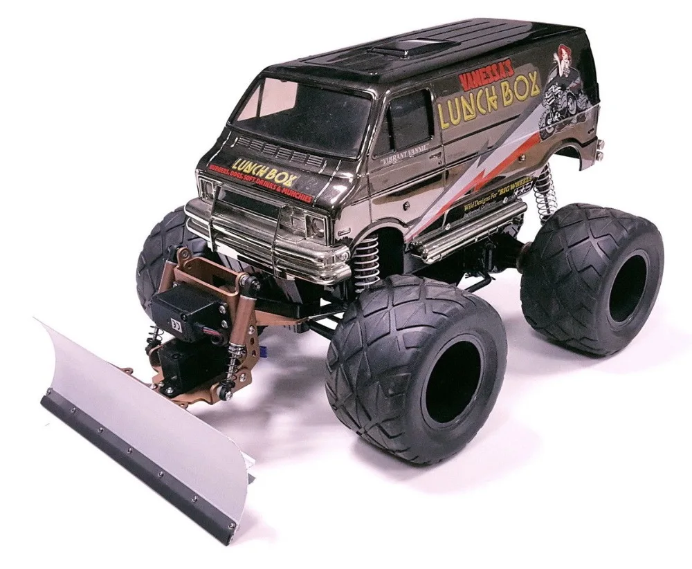Алюминиевый снегоочиститель Набор для TAMIYA CW-01 Ланч-бокс
