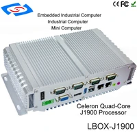 cheap intel celeron j1900 industrial pc case with 5 usb ports mini industrial pc portable linux windows os fanless mini pc