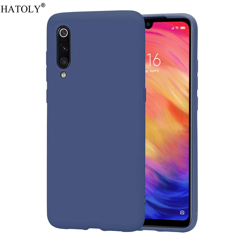 Чехол для Xiaomi Mi 9 чехол мягкий резиновый силиконовый защитный чехол-бампер из ТПУ