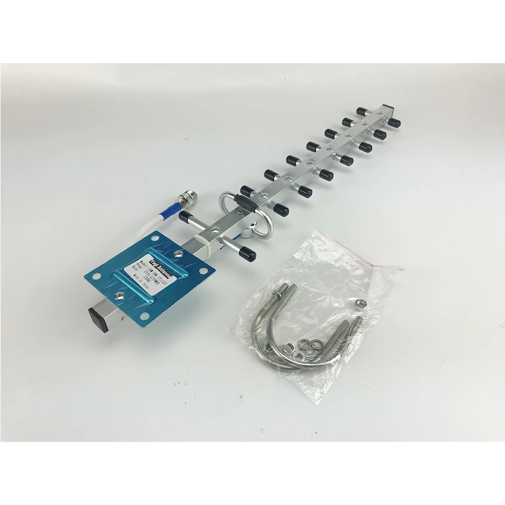 13dBi Yagi антенна работает для GSM LTE 1800 3G WCDMA PCS 1900 1710-2170 МГц 2G 4G внешняя усилитель