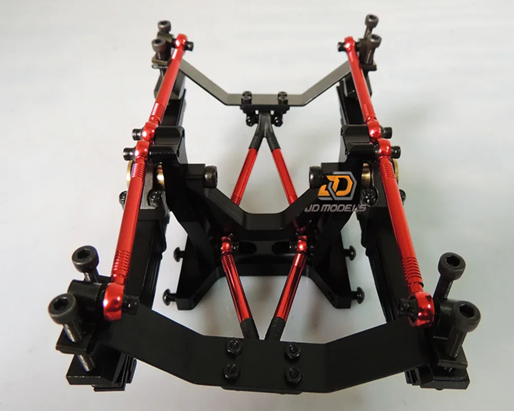 R/C трактор прицеп задняя ось грузовика подвеска для 1/14 Масштаб rc 8X8 6X6 самосвал 4wd контейнеровоз tamiya scania beenz MAN tgx