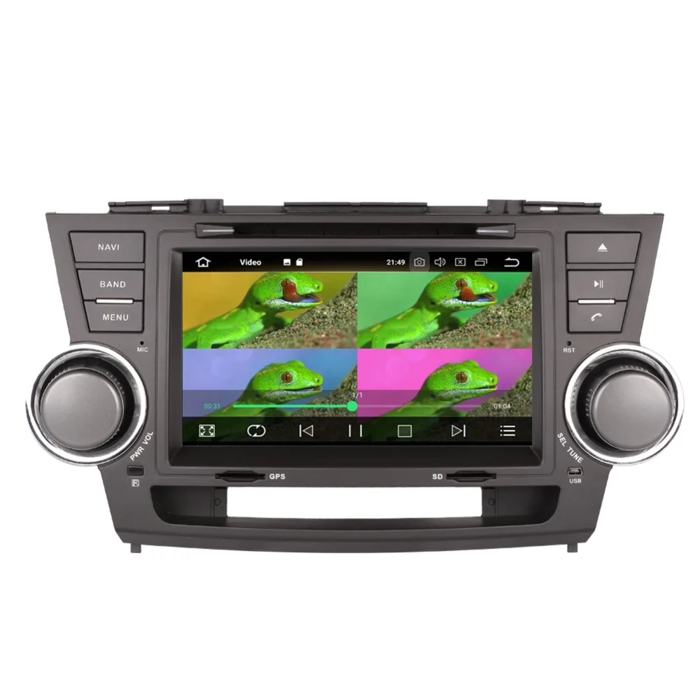 Android 8 0 Восьмиядерный 4 Гб RAM Автомобильный GPS навигатор головное устройство для