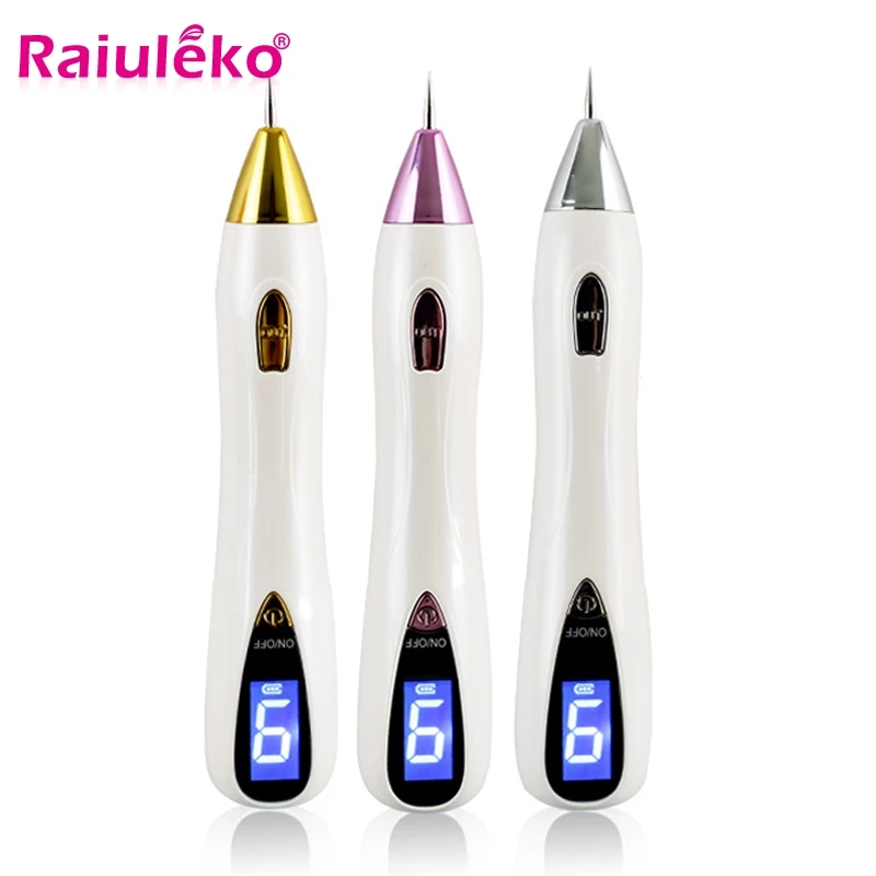 Плазменная ручка с 9 зубьями и ЖК дисплеем светодиодное освещение Лазерное