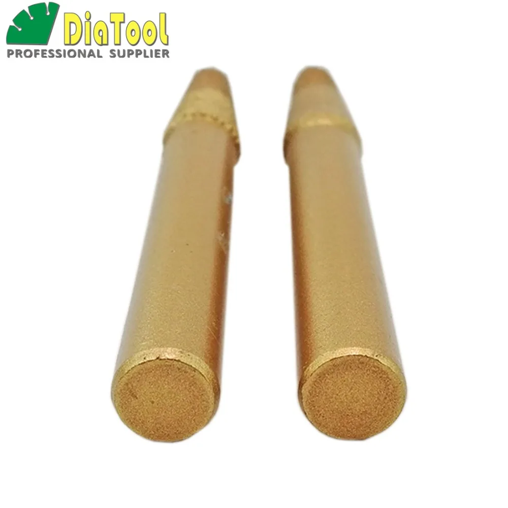 Diatool 2PK ЧПУ Камень Гравировка бит камень Всё для резьбы Инструменты 10-6/30 мм tapper мяч