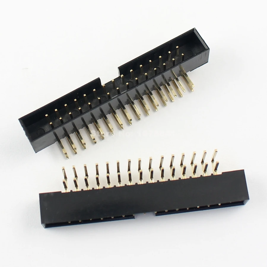 100 шт. 2 мм 2x15Pin 30 Pin правый угол &quotпапа&quot в кожух IDC разъем заголовки коробки|connector