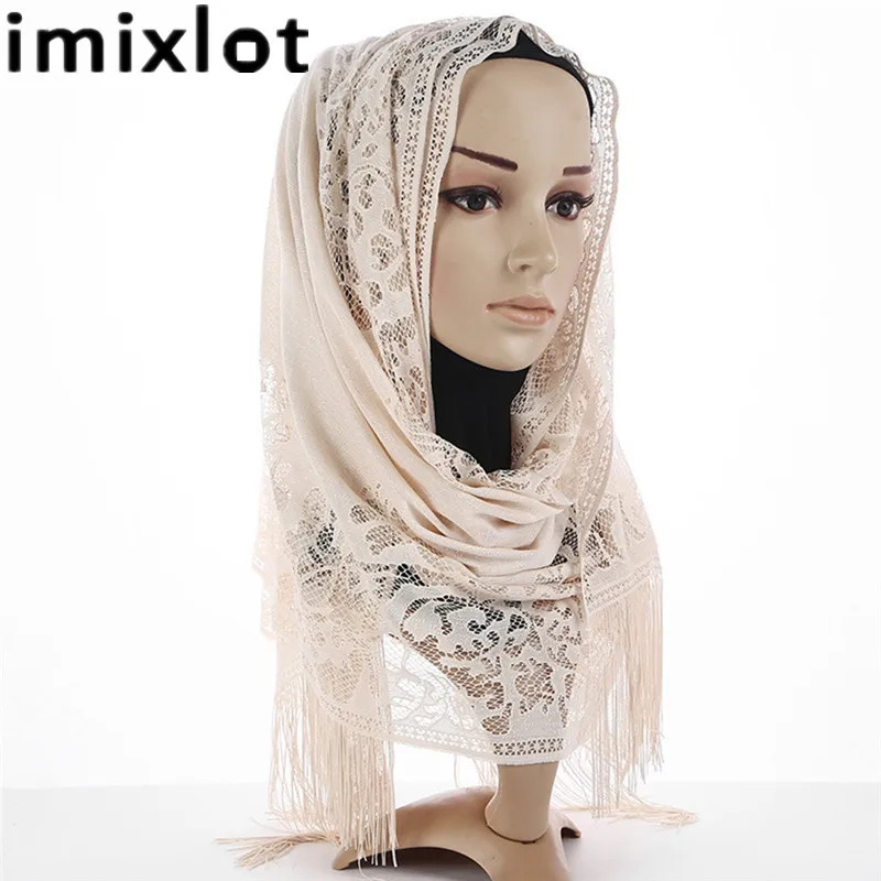 

Imixlot Newest Classical Premium Viscose Crinkle Cloud Hijab Scarf Shawl Soft Islam Muslim Scarves for Women Daily Accessories
