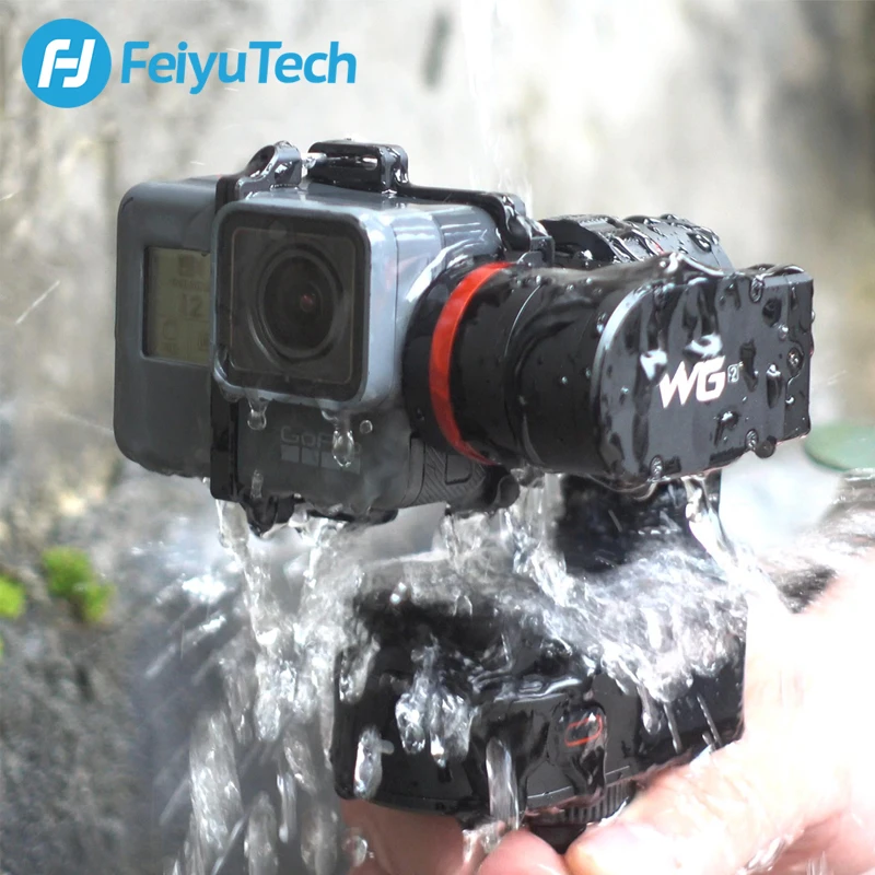 FeiyuTech WG2 носимых Gimbal 3 оси Водонепроницаемый стабилизатор монтируемый для Gopro 6 4 5