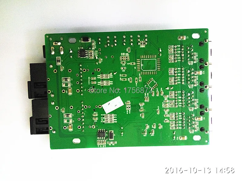 Медиаконвертер 10/100 м 4 RJ45 + 2 волокна 2(1*9) порта с одним режимом и волокном 20 км|media