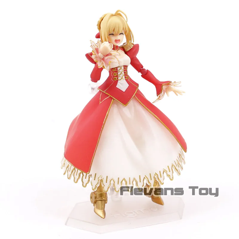 Figma 370 Fate/EXTELLA Нерон Клавдий красный меч ПВХ экшн фигурка Коллекционная модель