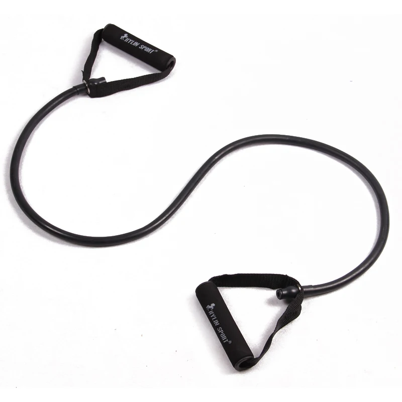 Короткие черные Эспандеры тренировочные ленты для тренажерного зала латексные