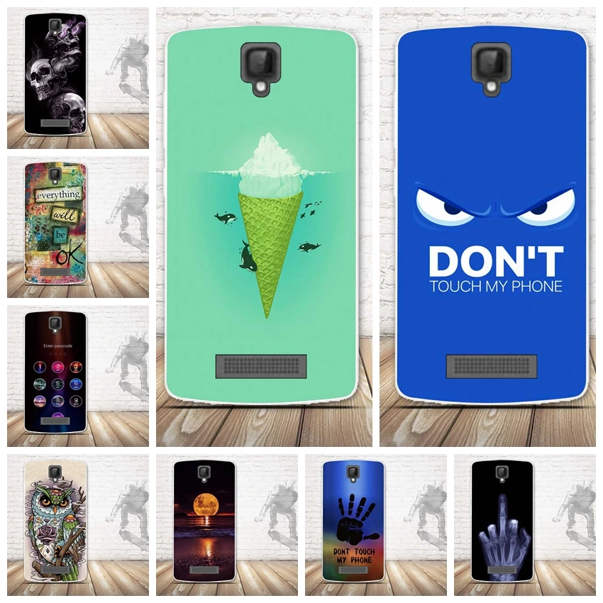 Мягкий силиконовый чехол из ТПУ для ZTE L5 Plus с 3D-принтом задняя крышка Blade телефона s