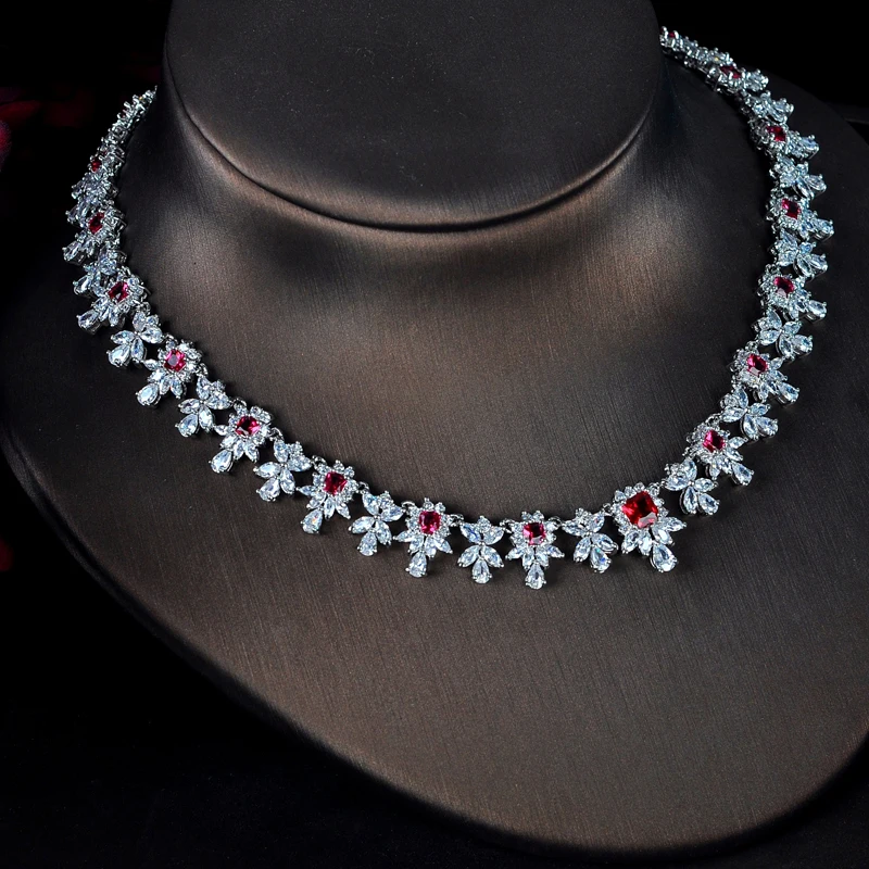 HIBRIDE элегантная бижутерия с цветочным дизайном наборы для женщин Свадебное