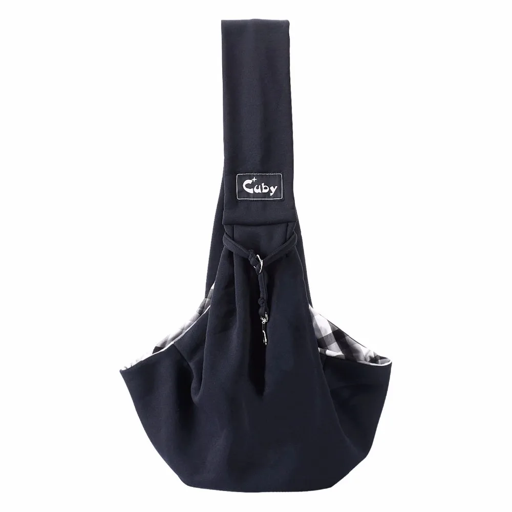 Cuby Hands-Free Двусторонняя маленькая собака кошка два кольца Слинг Сумка для путешествий на открытом воздухе двухсторонние кенгуру карманные складные сумки на плечо