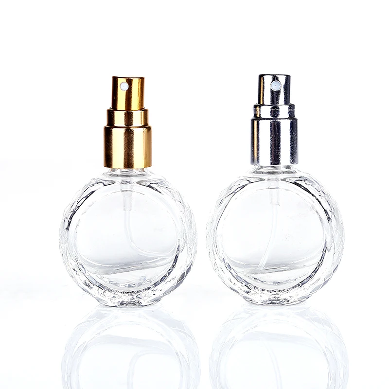 

1 Piece 10ml Transparent Empty Glass Perfume Bottle Atomizer Evaporator Can Be Filled With Spray Travel Portable