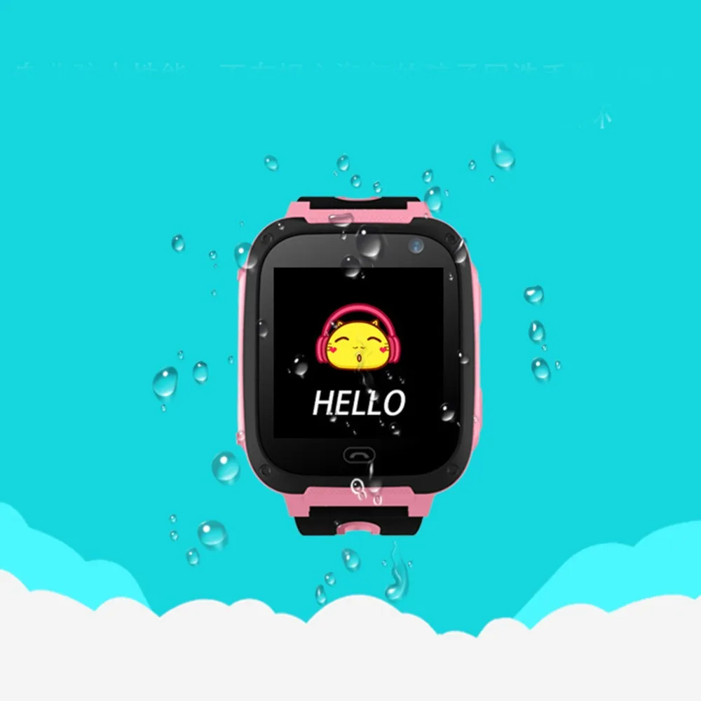 Умные детские часы камера LBS монитор позиционирования циферблат SOS локатор