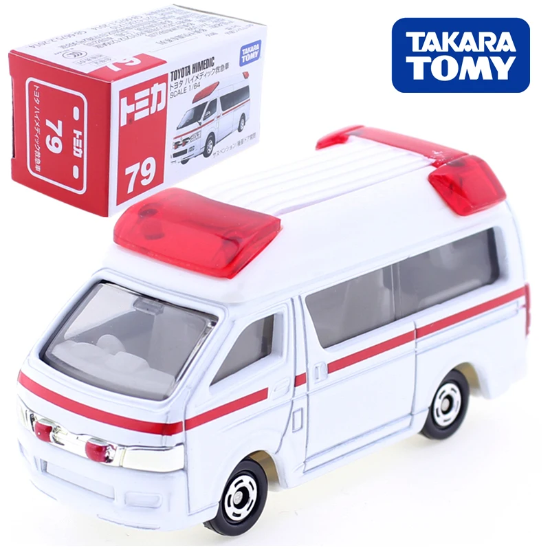 Takara Tomy Tomica № 79 Toyota Himedic скорая помощь 1:64 автомобиль литой миниатюрный модельный