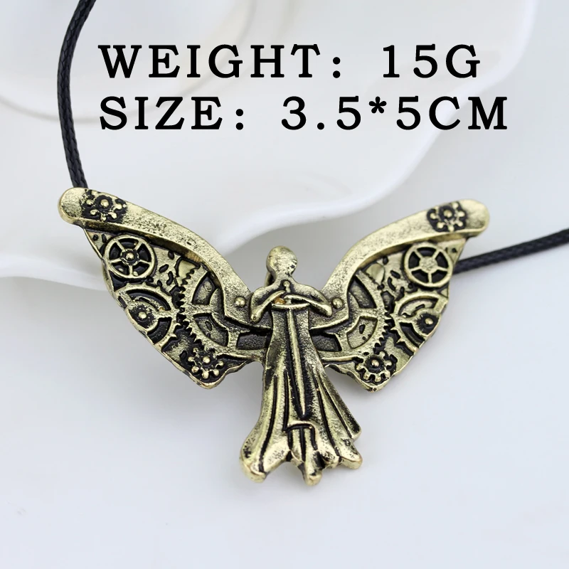 Ожерелье Город костей из смертных инструментов подвеска с изображением