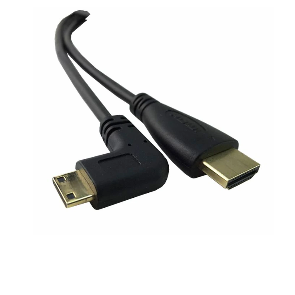 0 5 метров локоть mini HDMI совместимый к видео линии кабель|mini hdmi|mini hdmi to hdmimini |