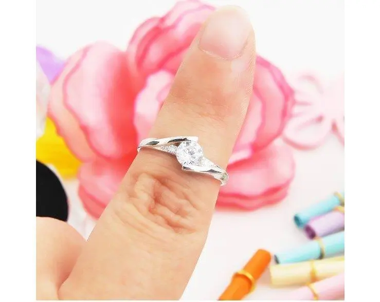 Женское кольцо из серебра 925 пробы с фианитами|ring pop jewelry|jewelry promise ringjewelry wallpaper |
