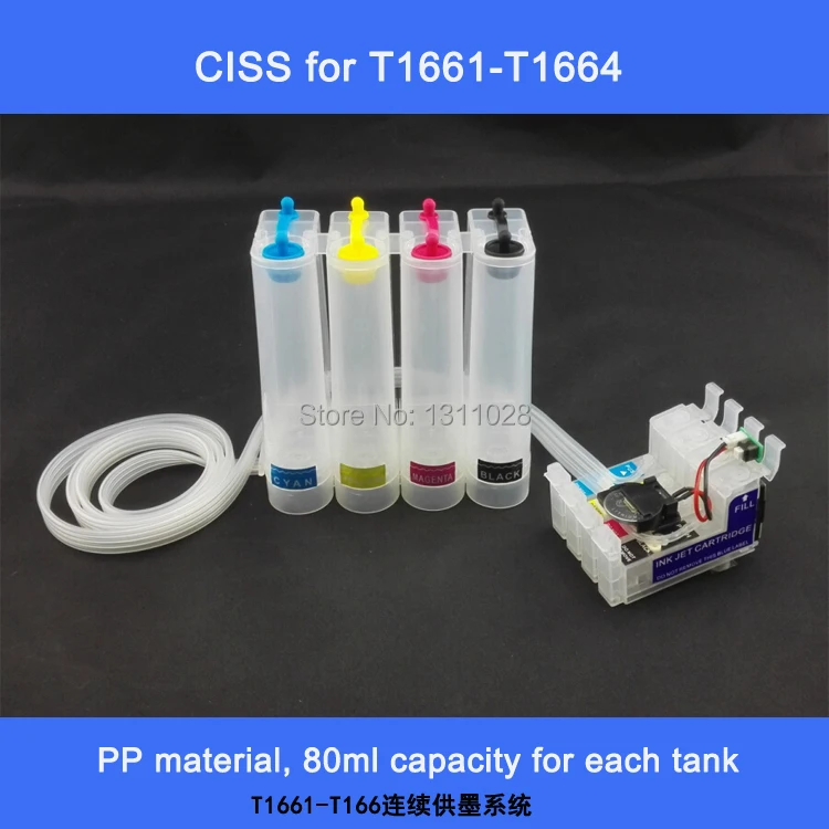 

INK WAY CISS for epson T1661-T1664 for ME-10 ME-101/ ME10 ME101,Asia Pacific version